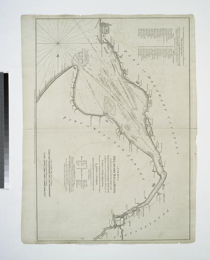 Free Images A Chart Delaware Bay