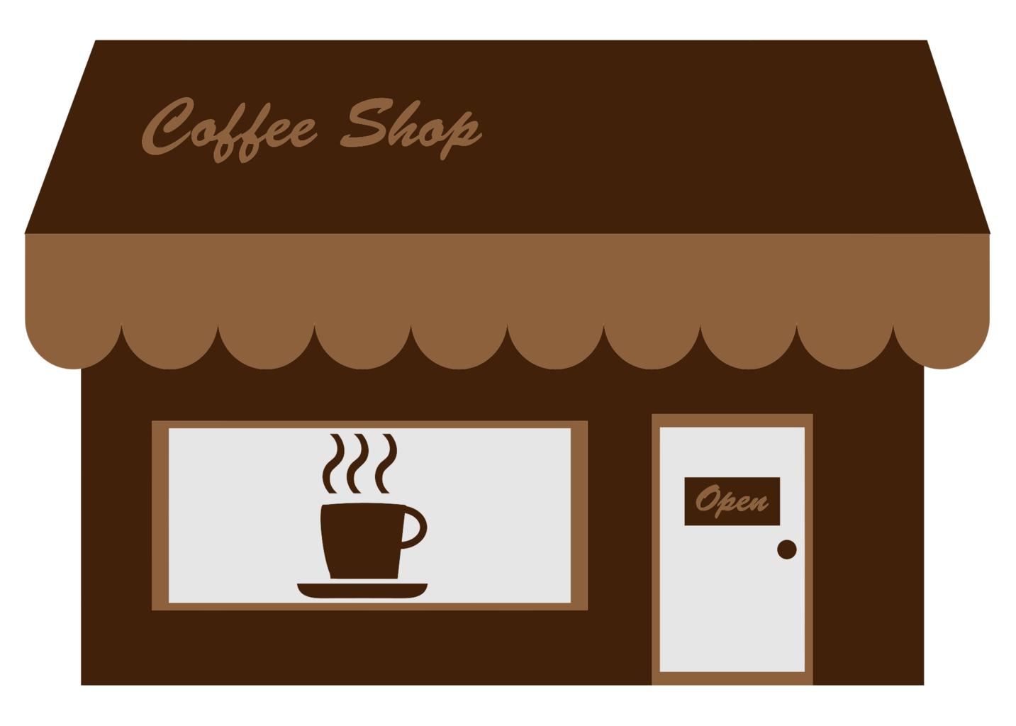 Кофейня иллюстрация