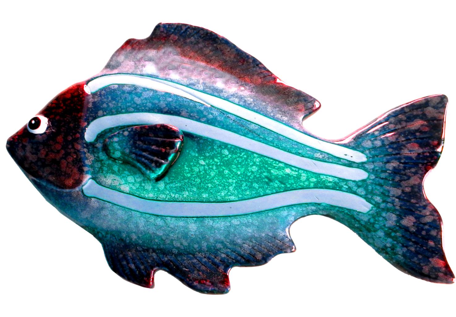Рыбка на прозрачном фоне