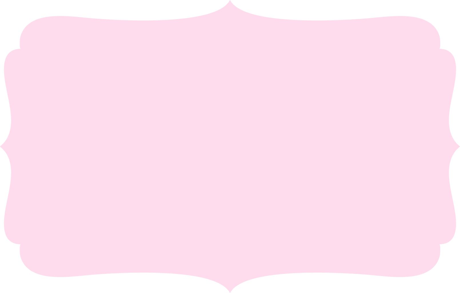Рамка для текста розовая
