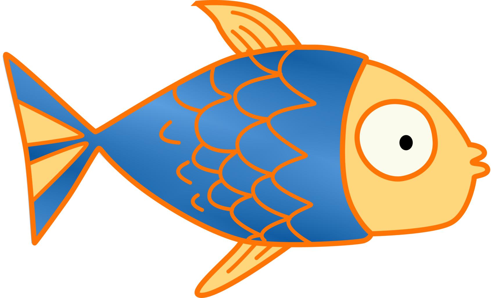 Рыба мультяшка