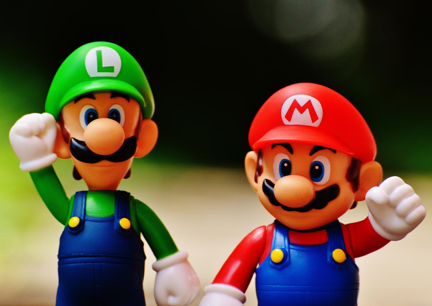 Mario and Luigi Figures