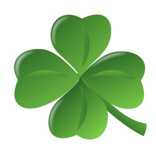 Free Images - clover green luck four