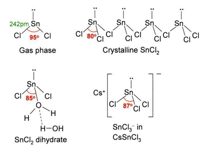 Free Images - sncl2 structure