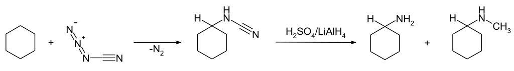 Реакция d n. Циклооктан + хлороводород. Циклооктан + hno3. Циклогептан в Амин. Азидоазид азид.