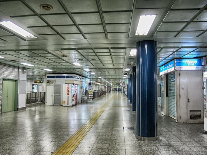 Free Images - sapporo japan subway mass