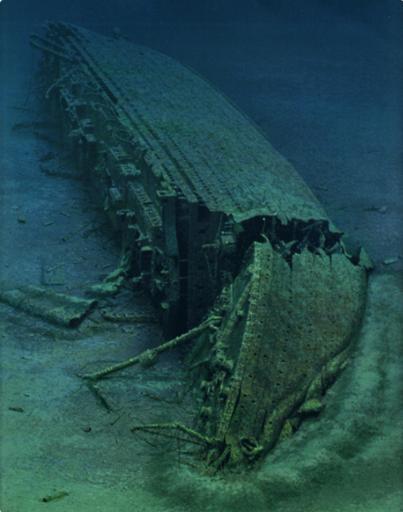 Free Images - titanics sister britannic bow