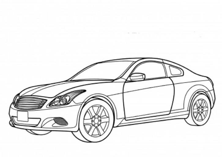 Free Images - nissan skyline coloring page