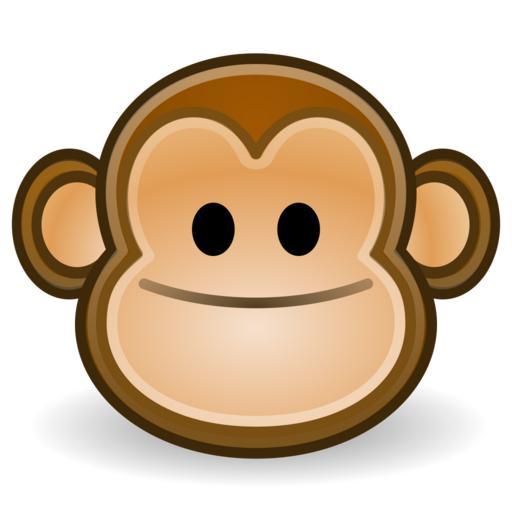 Free Images - face monkey svg