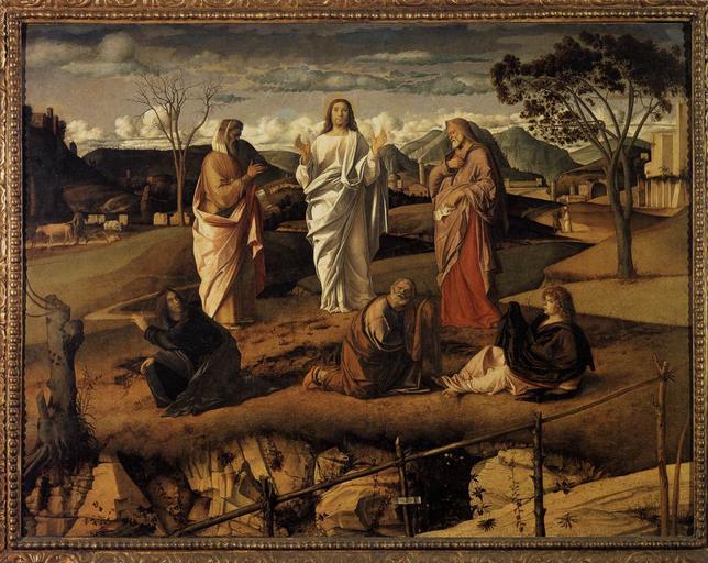 Free Images - giovanni bellini transfiguration christ