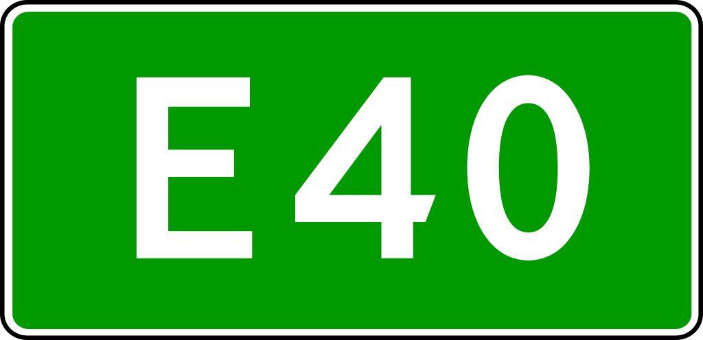 Е 40. Европейский маршрут e40. E40.