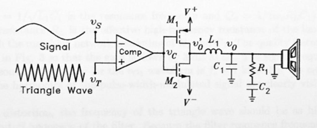 Class d amplifier