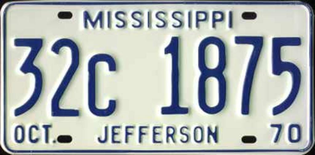 Vehicle_Registration_Plates Mississippi. Бразильские регистрационные знаки 1970 годов. Знак автомобильный Миннесота. Номера авто Таиланда 1970 года.