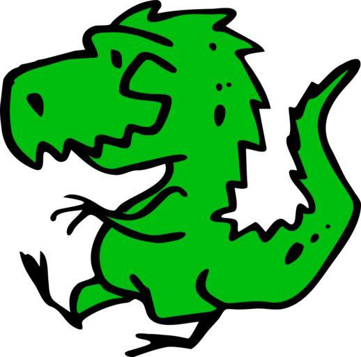 Free Images - dinosaur clipart green svg