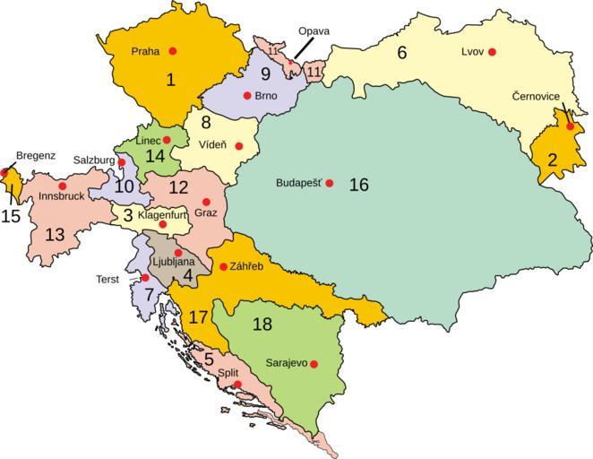 map of austria and hungary        <h3 class=