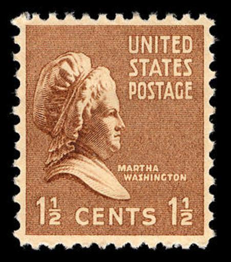 Free Images - martha washington stamp