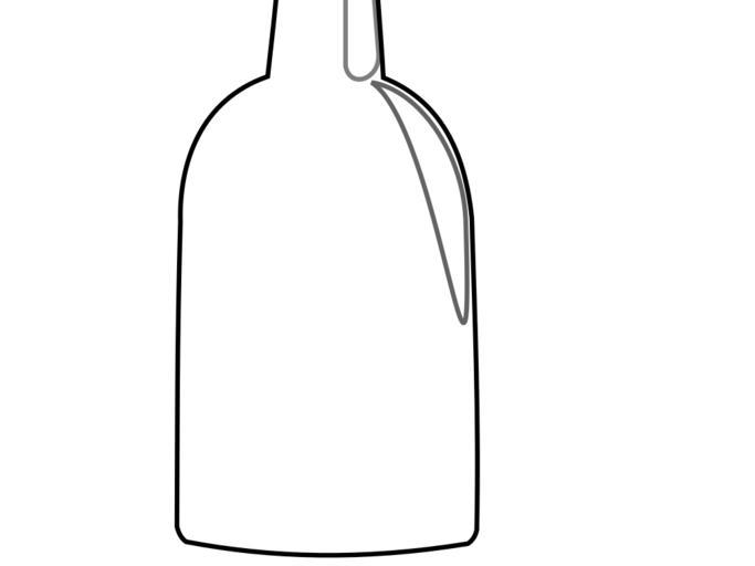 Free Images - bottle water glass outline