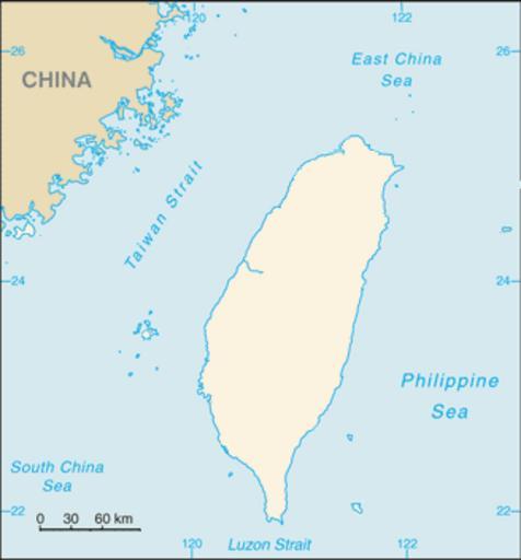 Free Images - taiwan blank map png