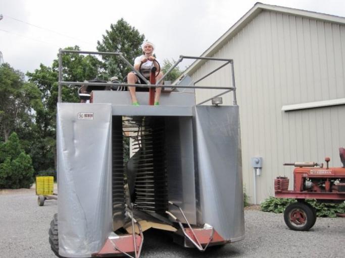 Free Images Blueberry Harvester