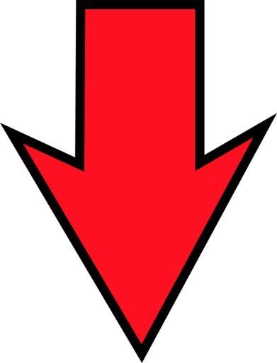 red right arrow clipart