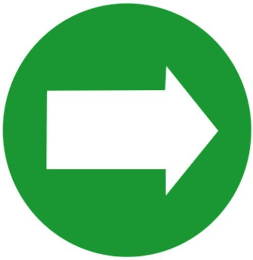 Green rights. Green right. Green right sign. Green circle v Truck. Green circle arrows rounding to Center.