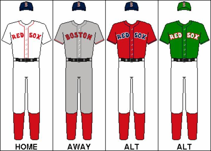 Free Images red sox uniforms png