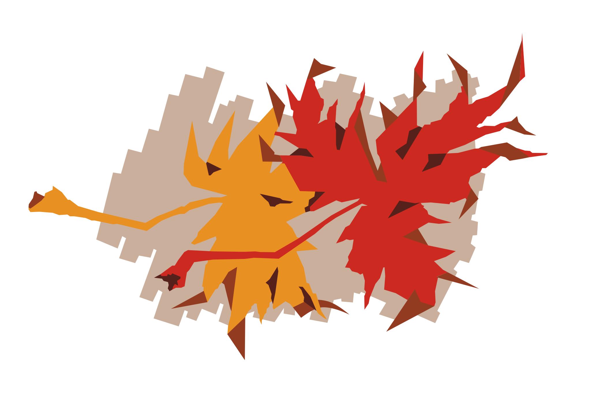 Логотип осенний лист