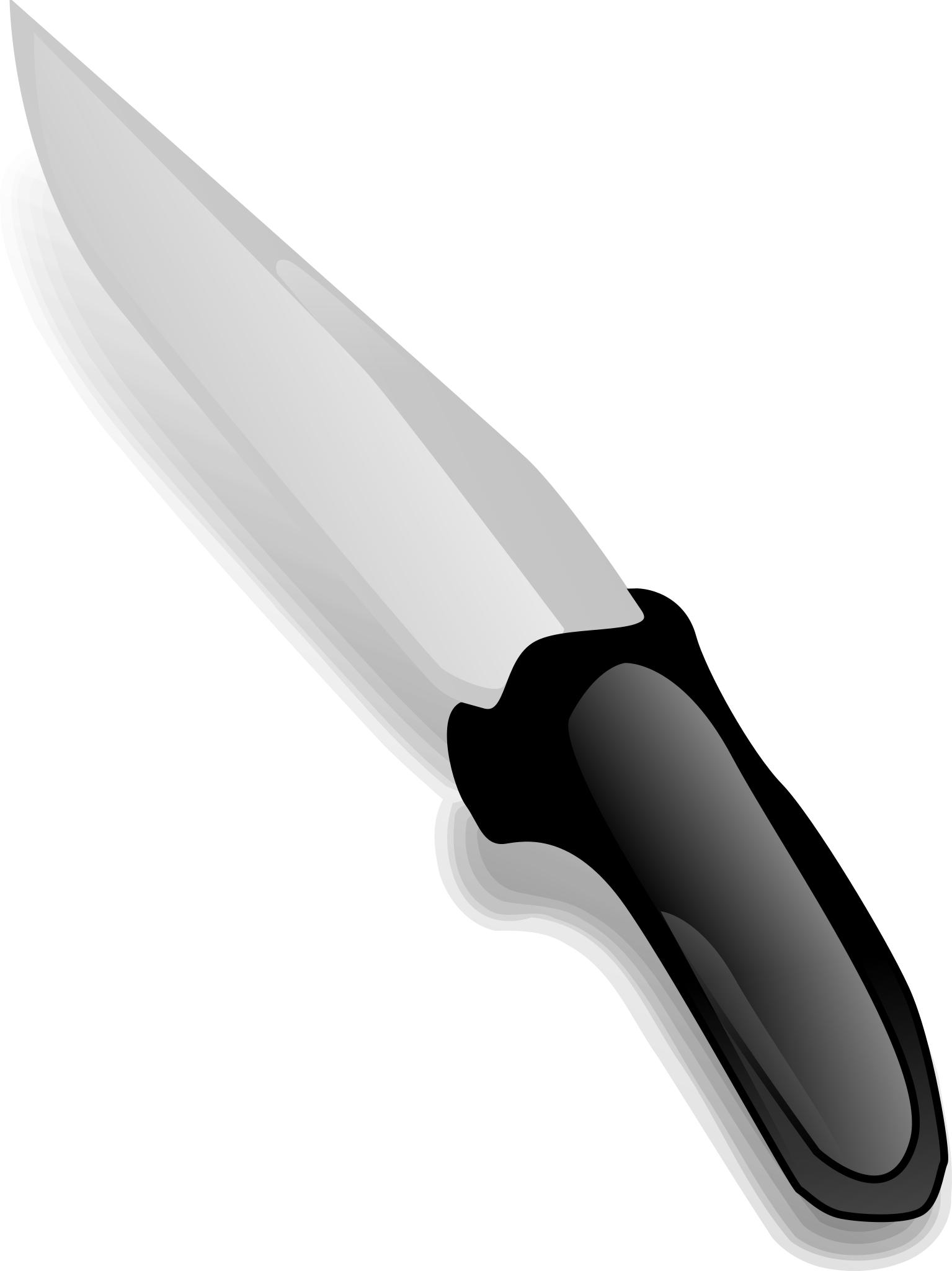 Кухонный нож без фона