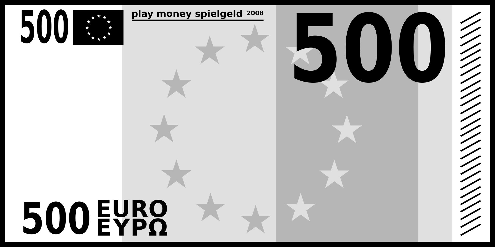 Download Free Images Spielgeld 500 Svg