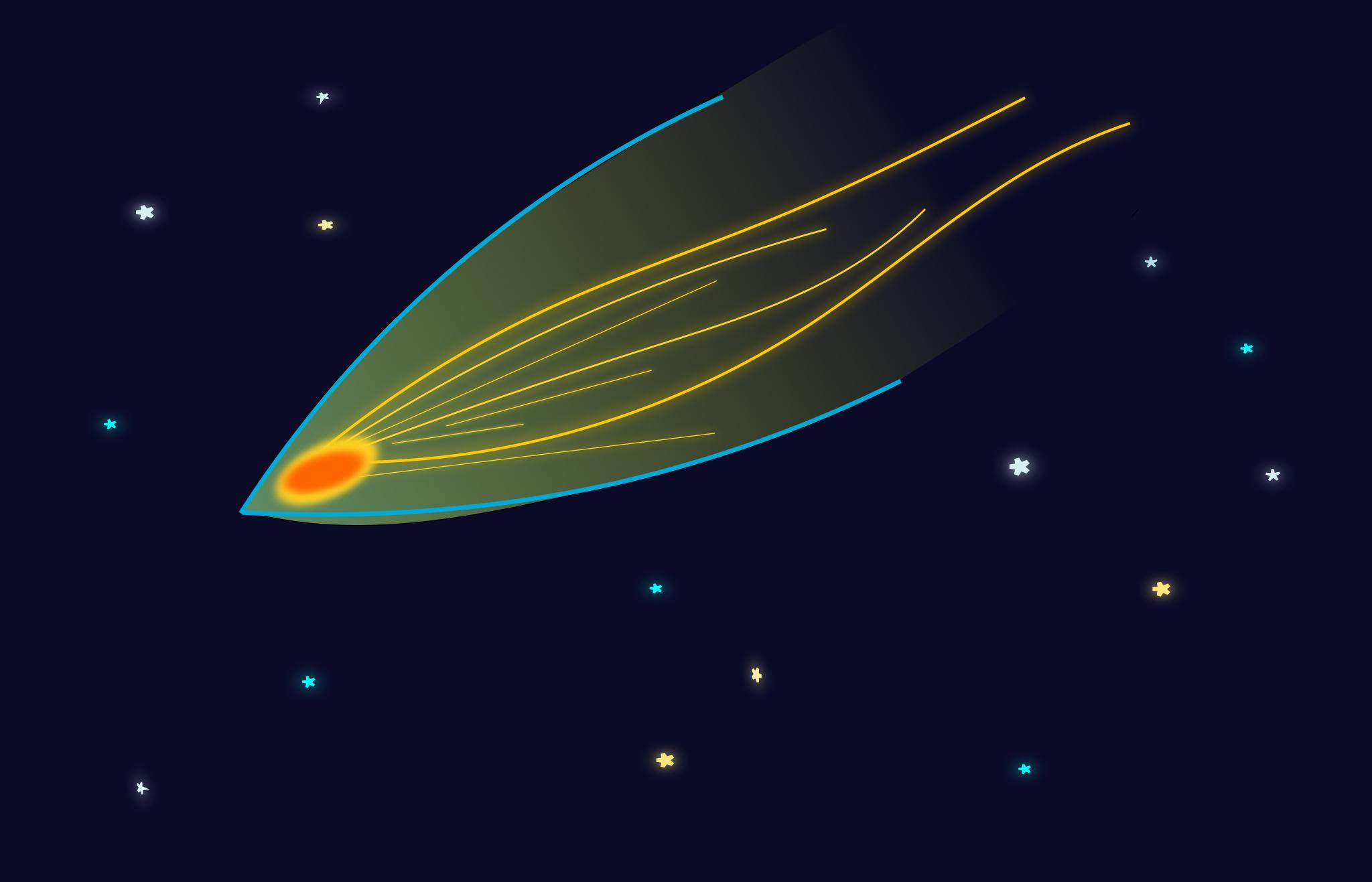 Рисование Комета