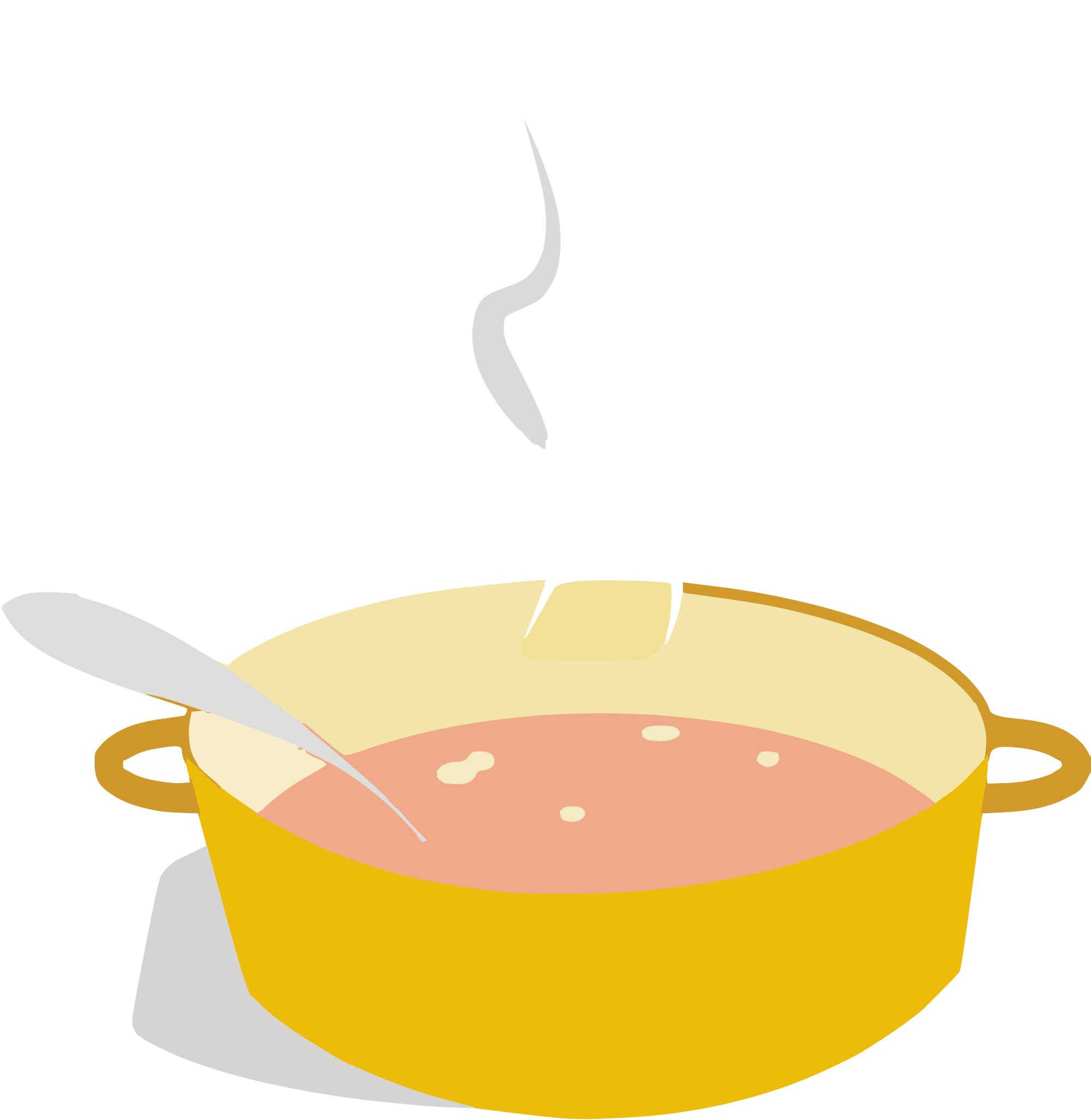 Кастрюля с супом для детей