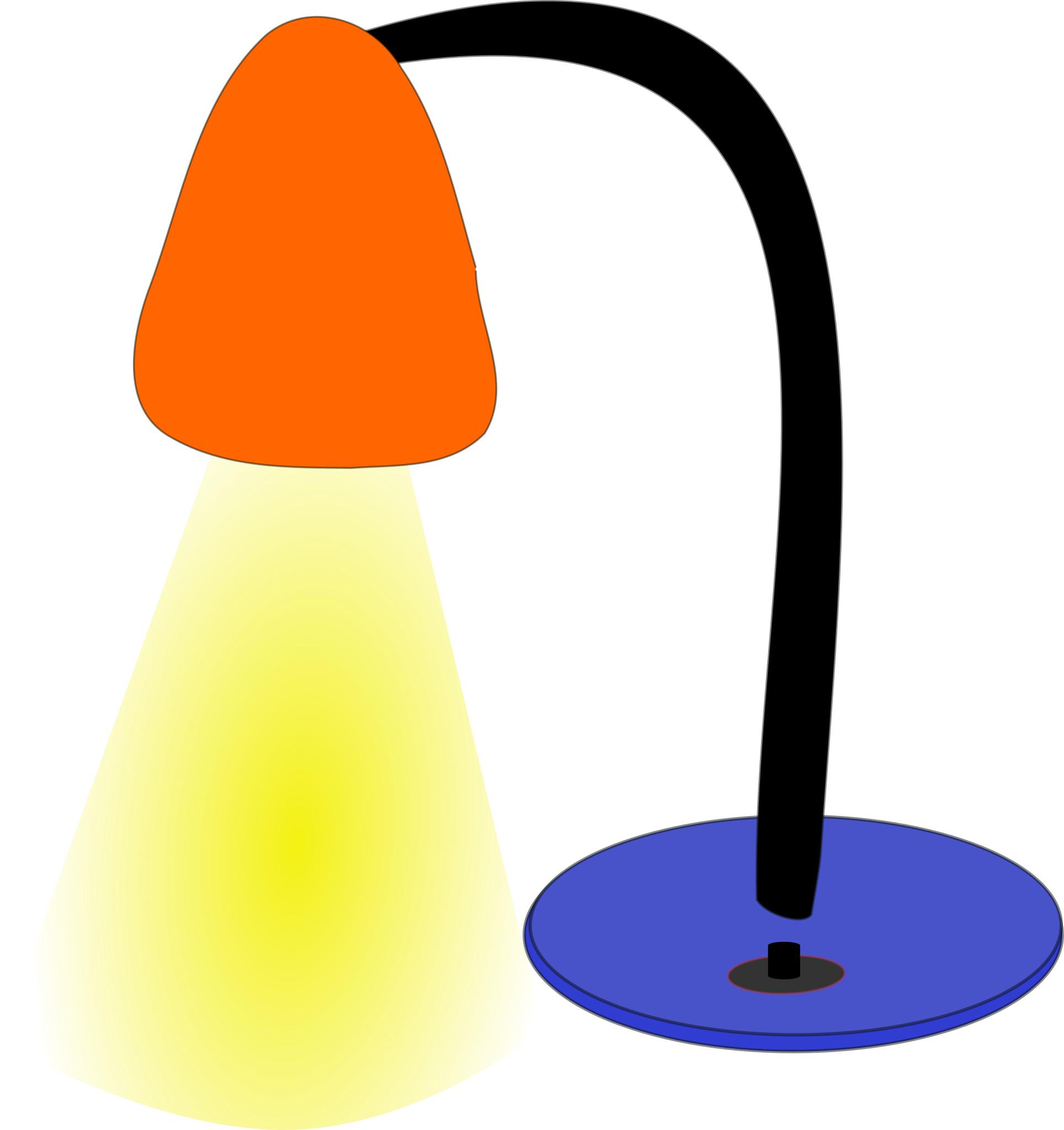 Лампа для детей на прозрачном фоне