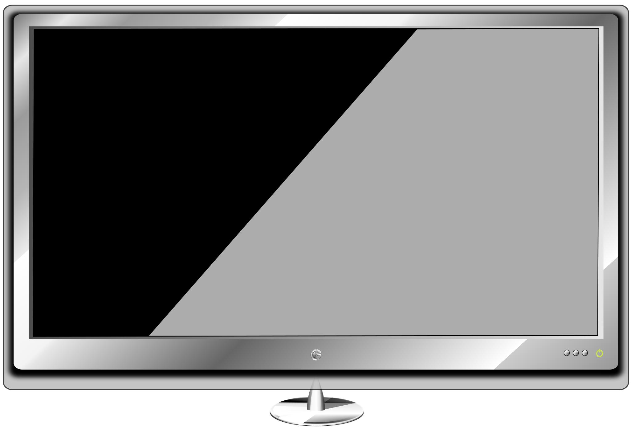 Телевизор с пустым экраном