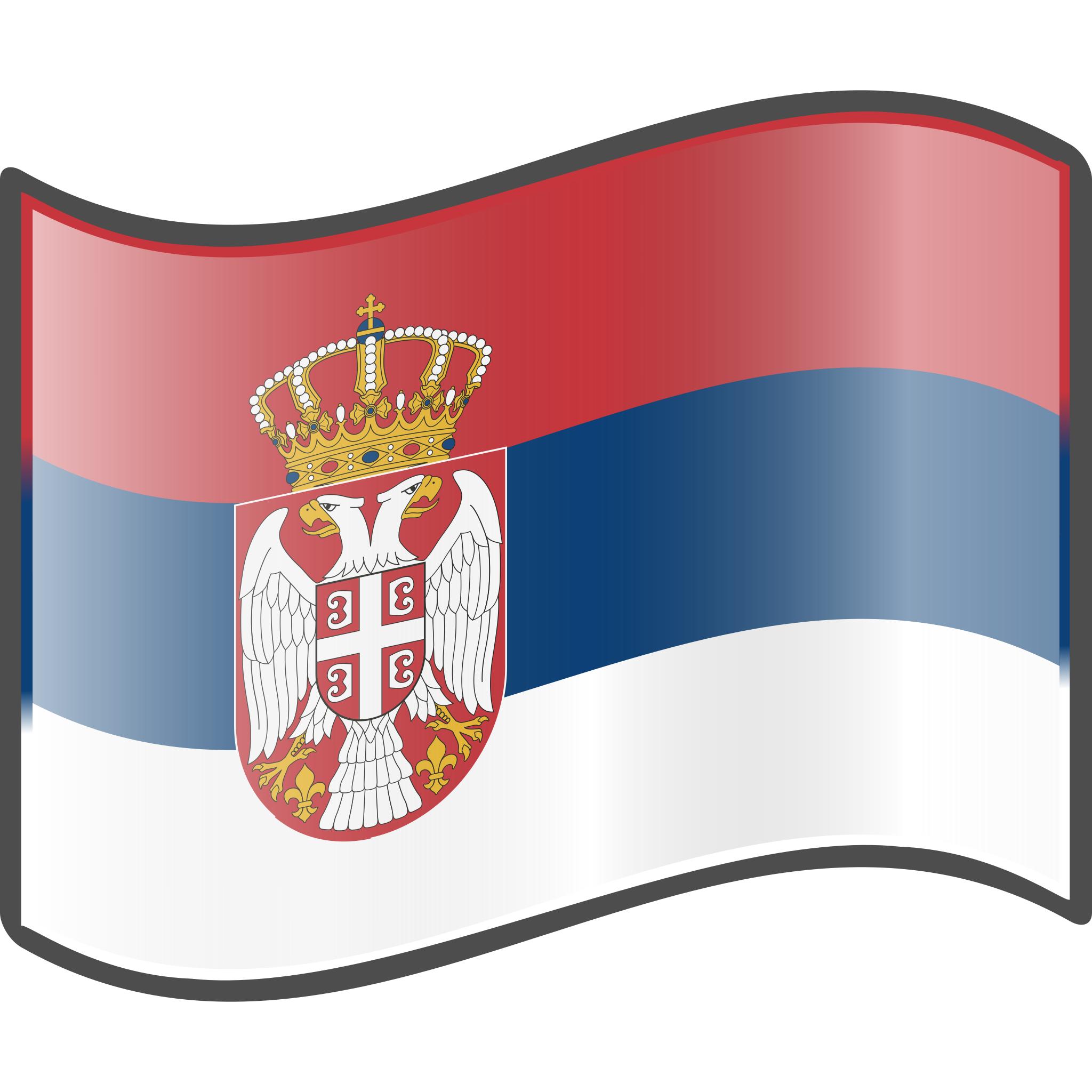 национальный флаг сербии