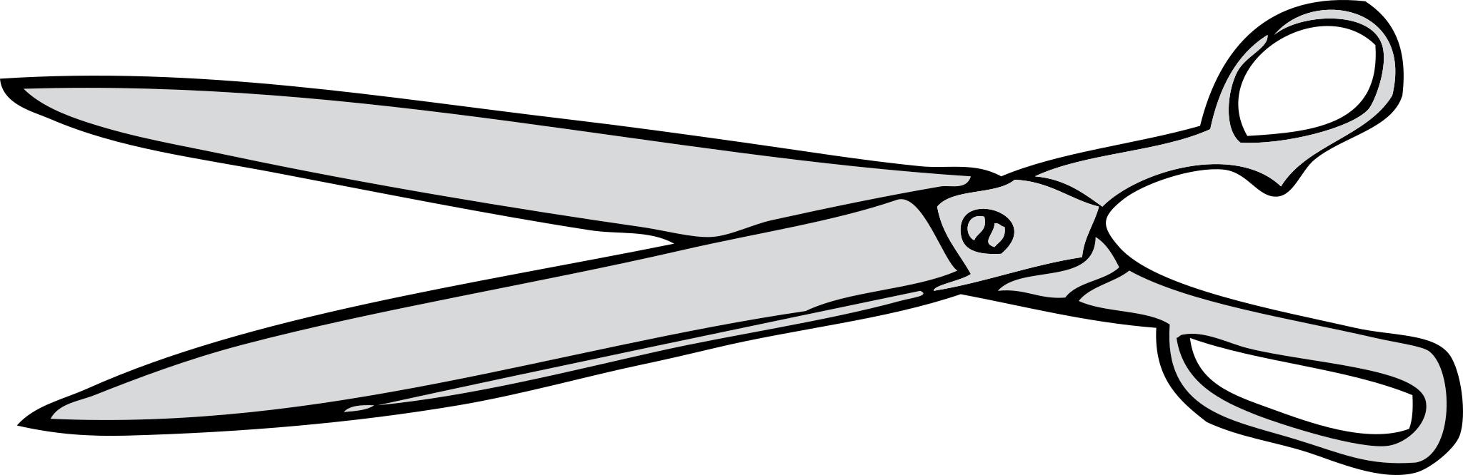 Схематичное изображение ножниц