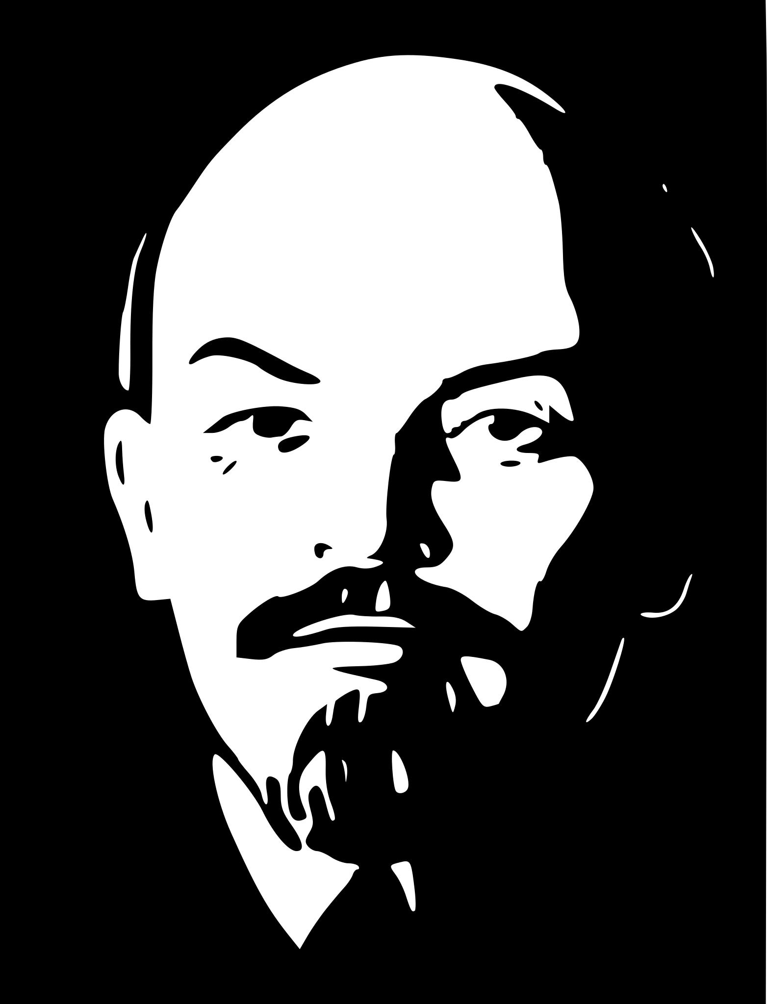 Владимир Ильич Ленин рисует