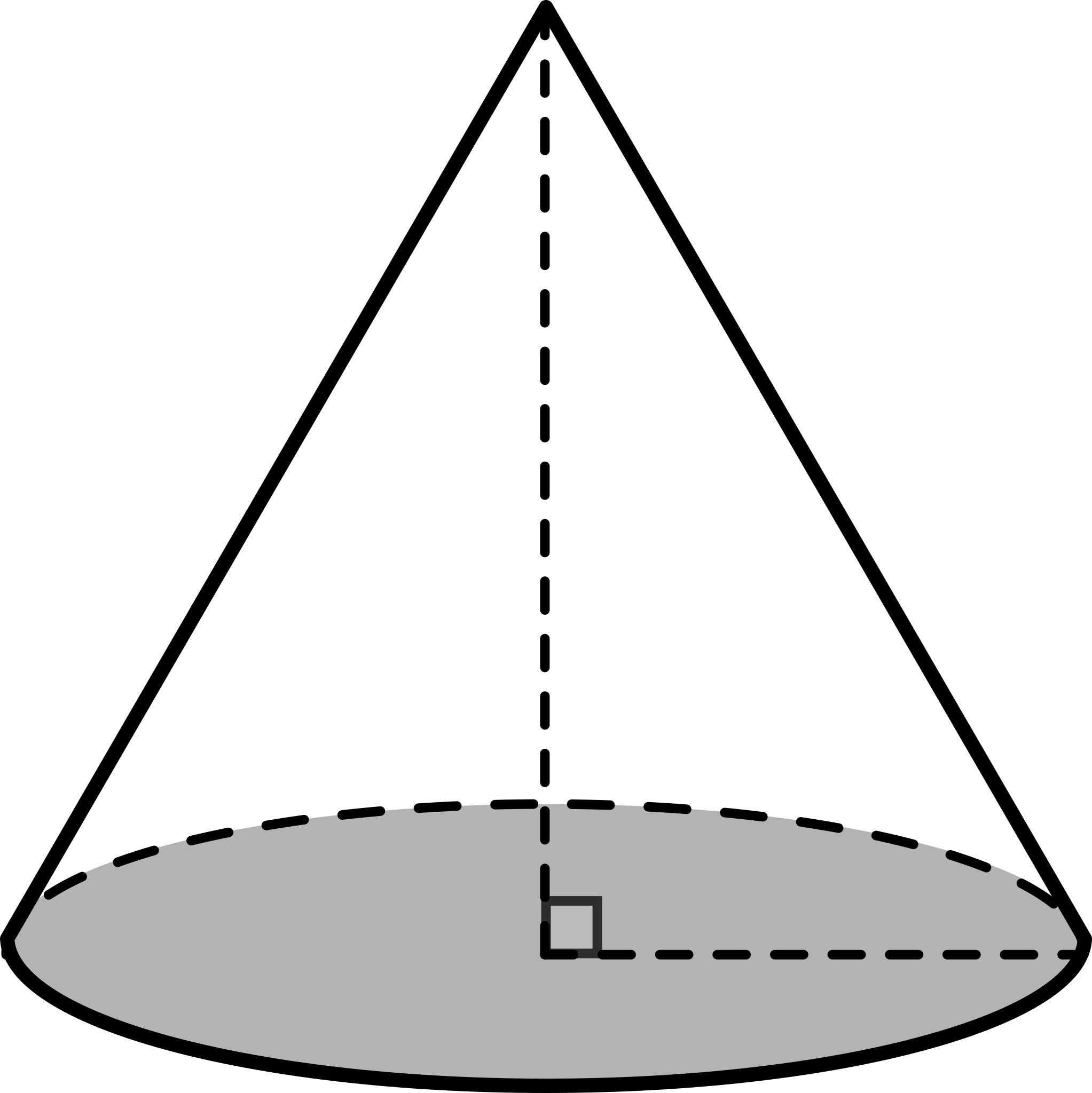 Конус, цилиндр (d=40, h= 40)