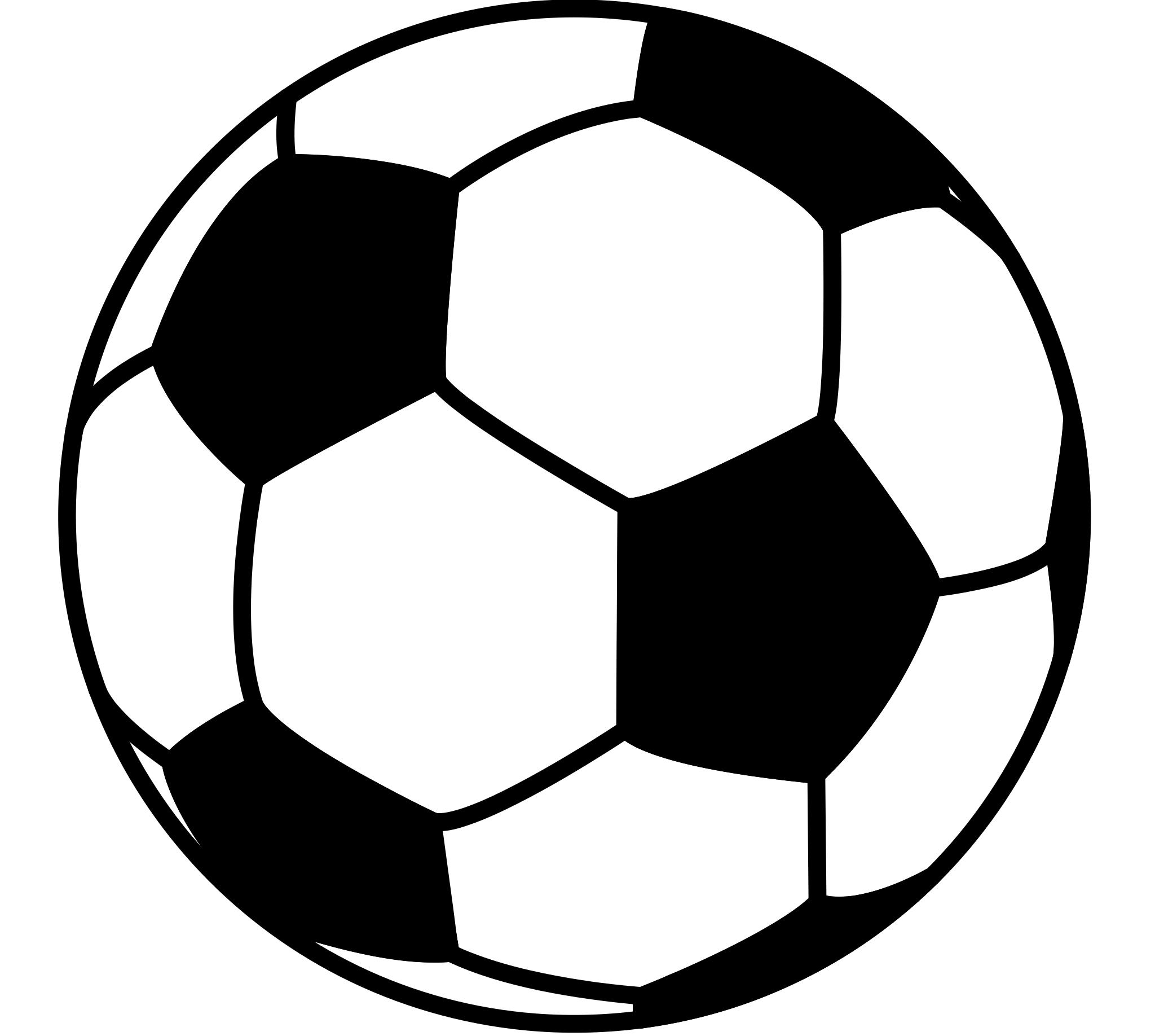 Футбольный мяч силуэт
