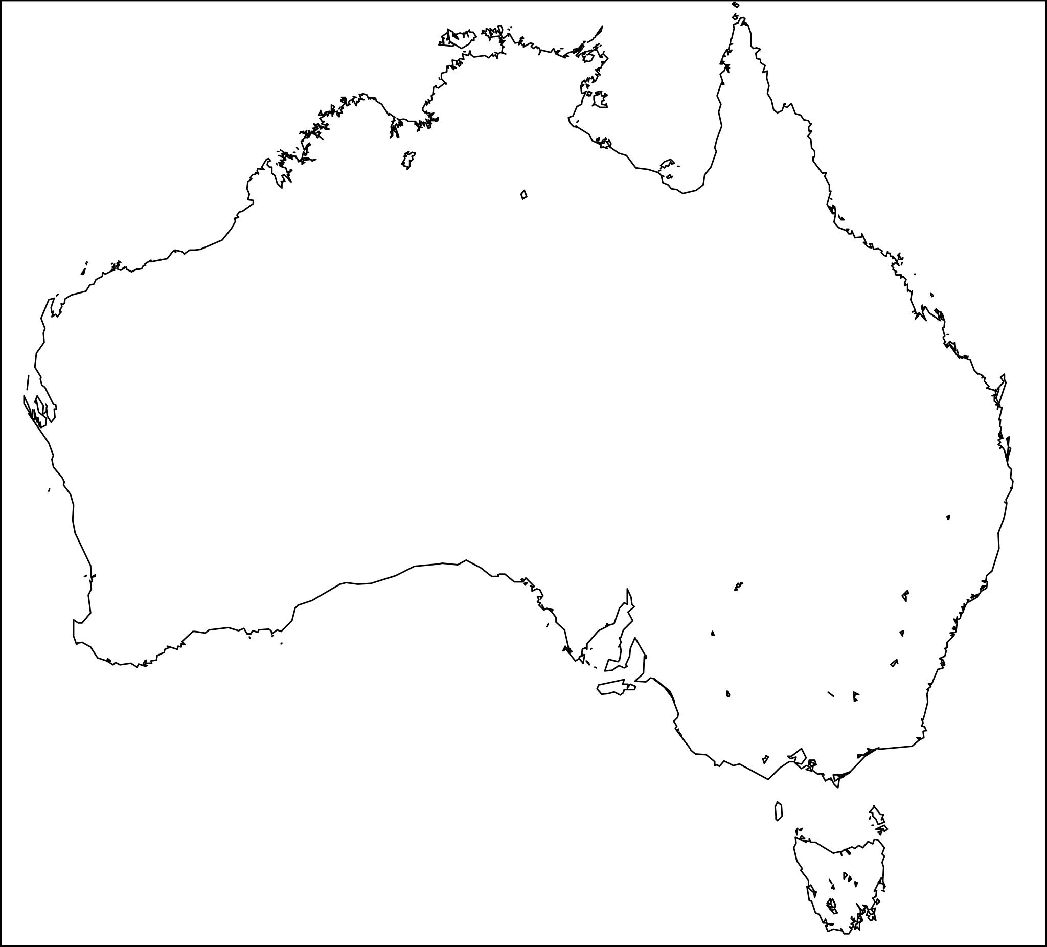 австралия черно белые
