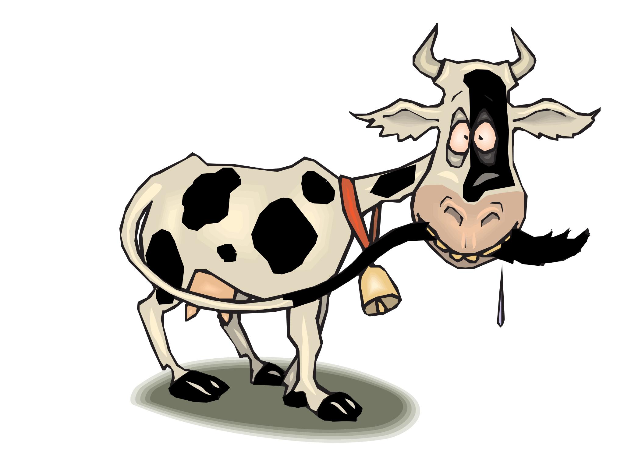 Смешные мультяшные коровы