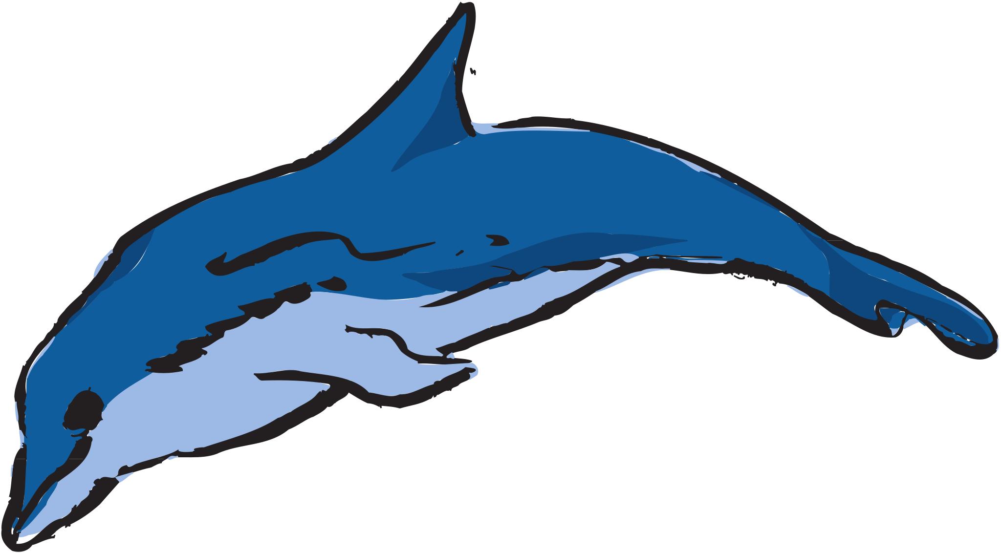 Дельфин вектор анимация