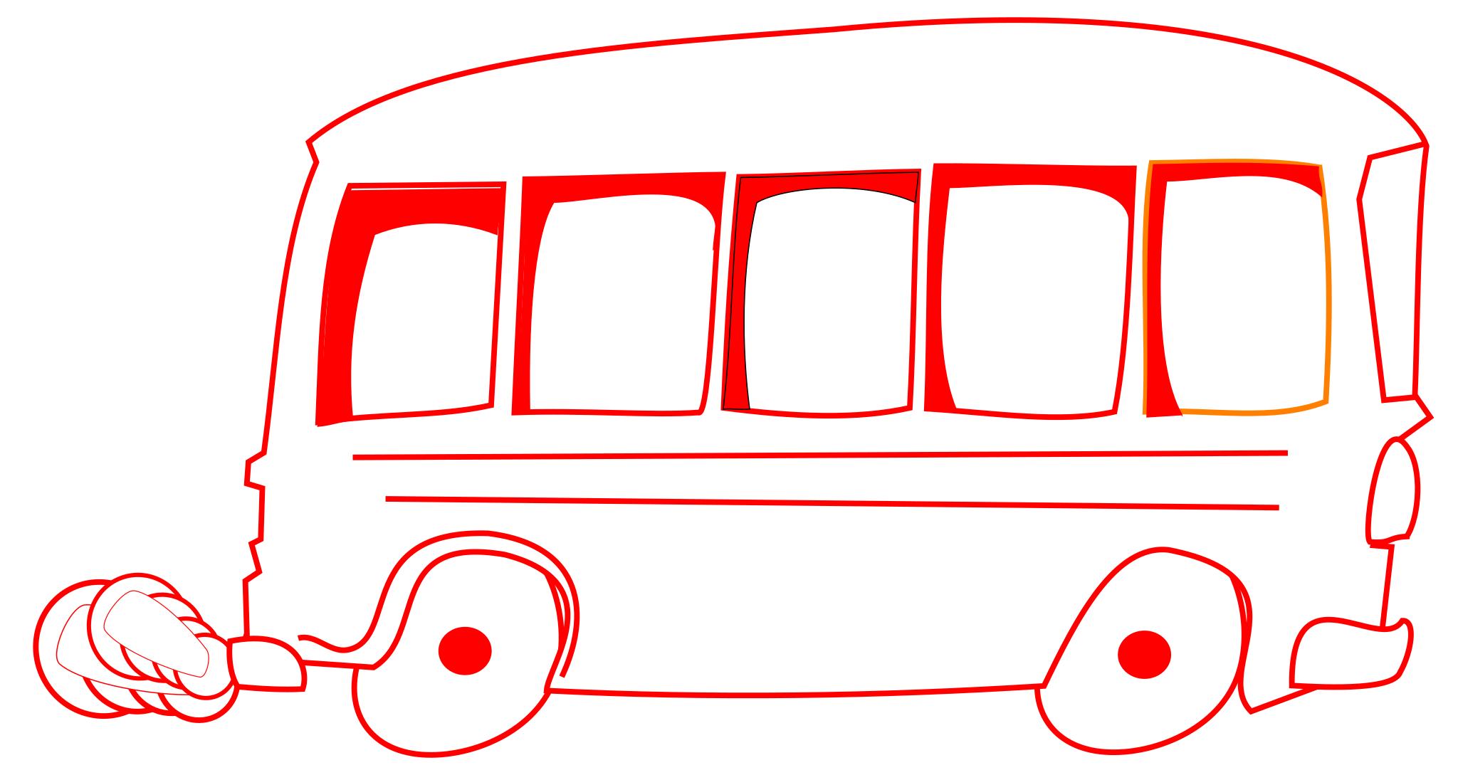 Автобус рисунок