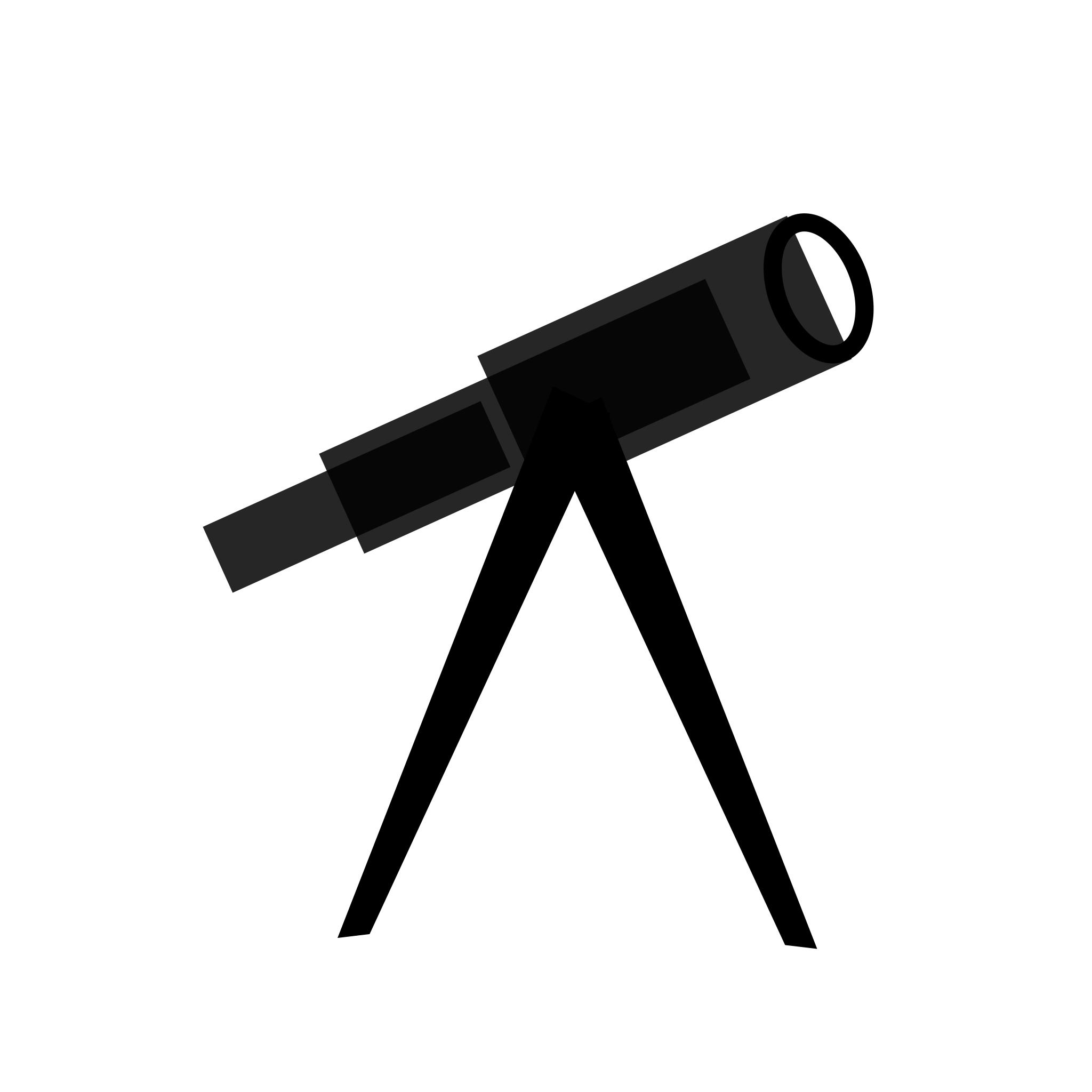 Телескоп трафарет