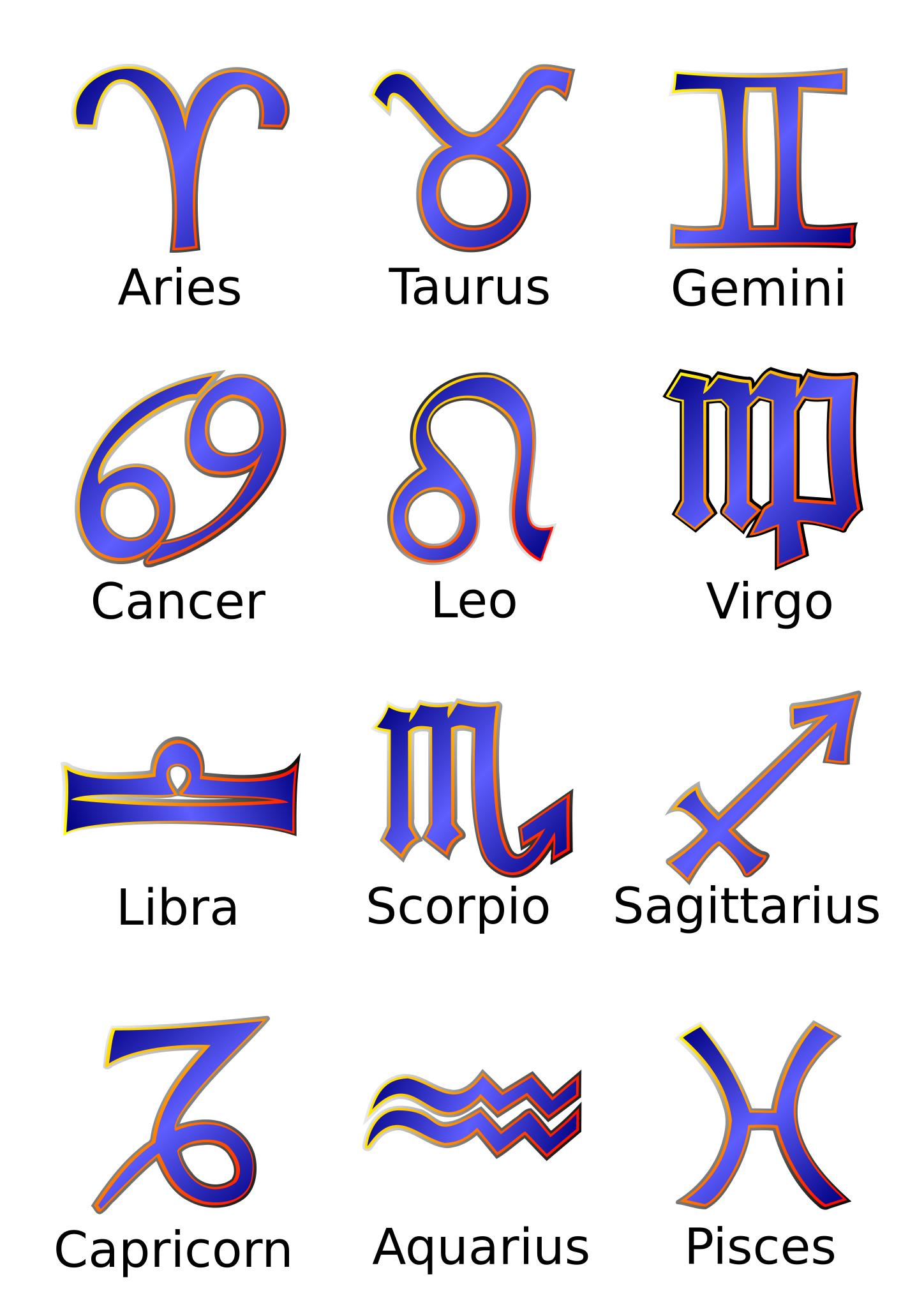 Как выглядят знаки зодиака символы. Знаки зодиака. Значки знаков зодиака. Символы знаком зодиака. Название знаков зодиака и их символы.