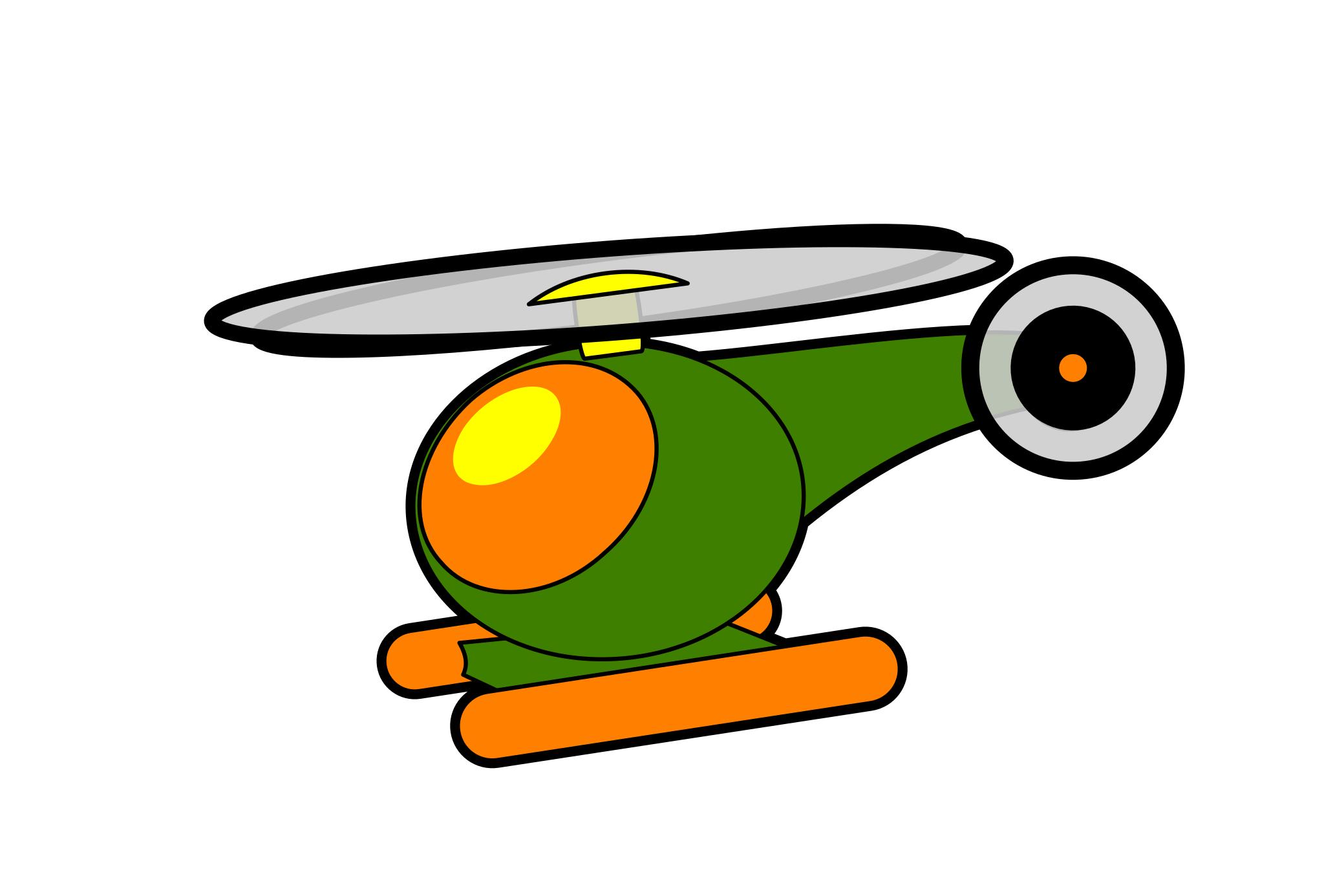 Helicopter cartoon PNG
