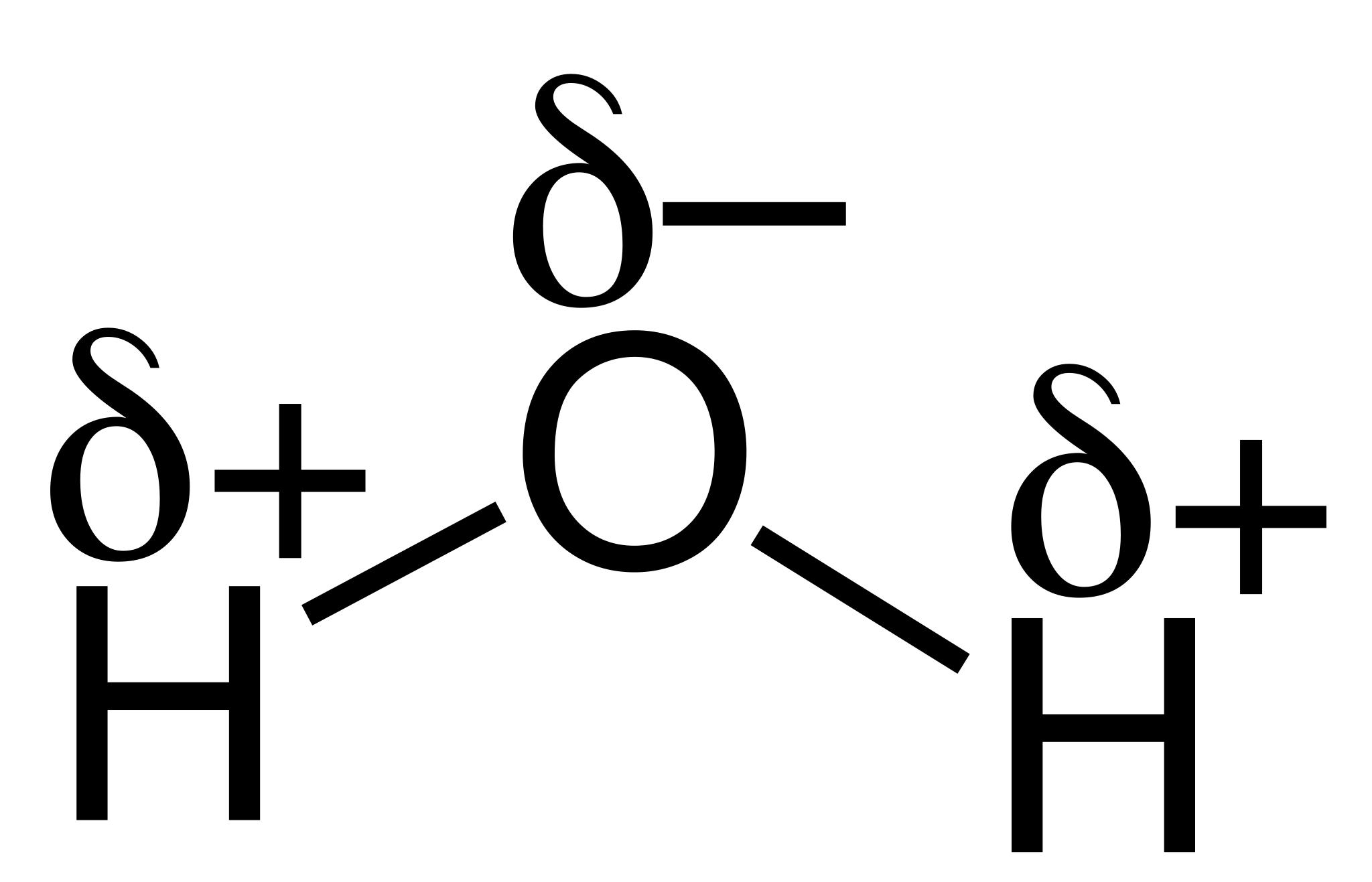 Молекулярная формула воды