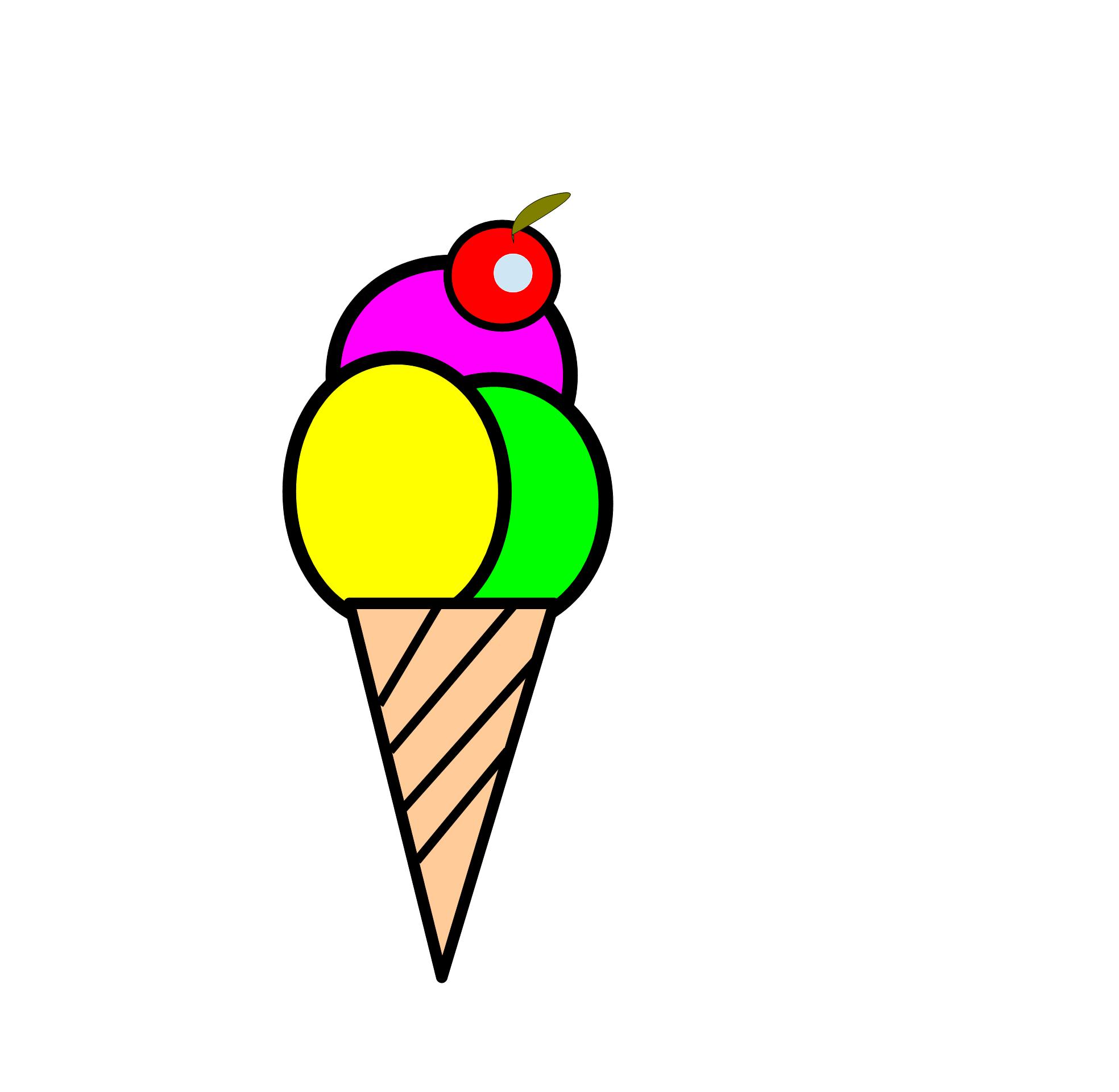 Рисунки мороженки для детей