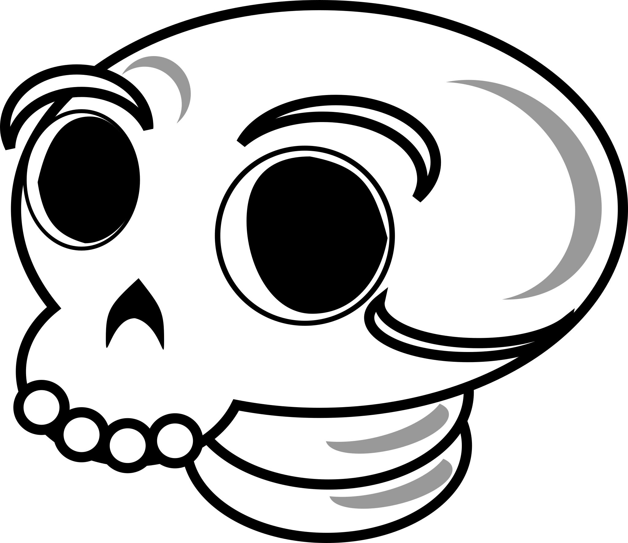 Скелет смайлик