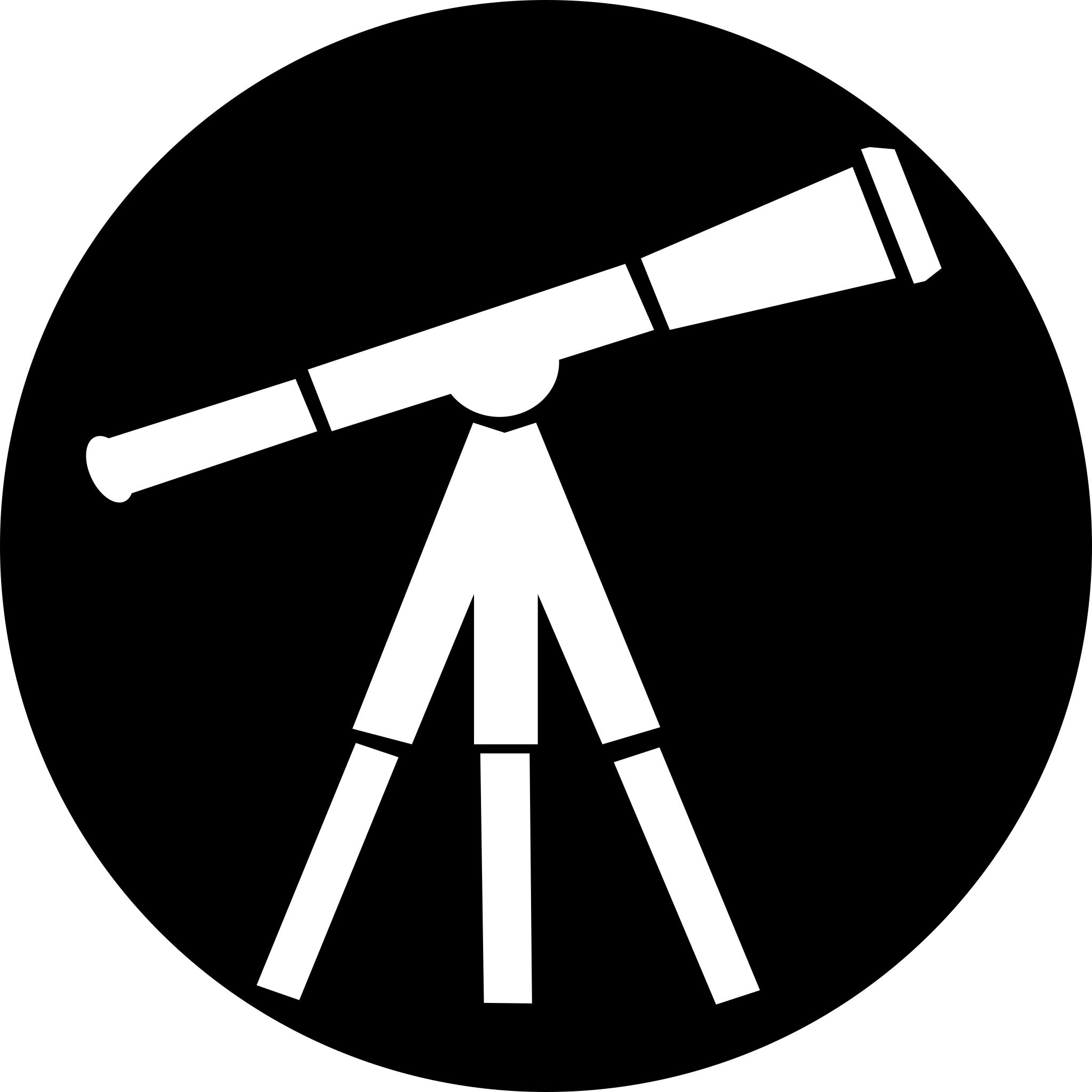 Значок телескопа