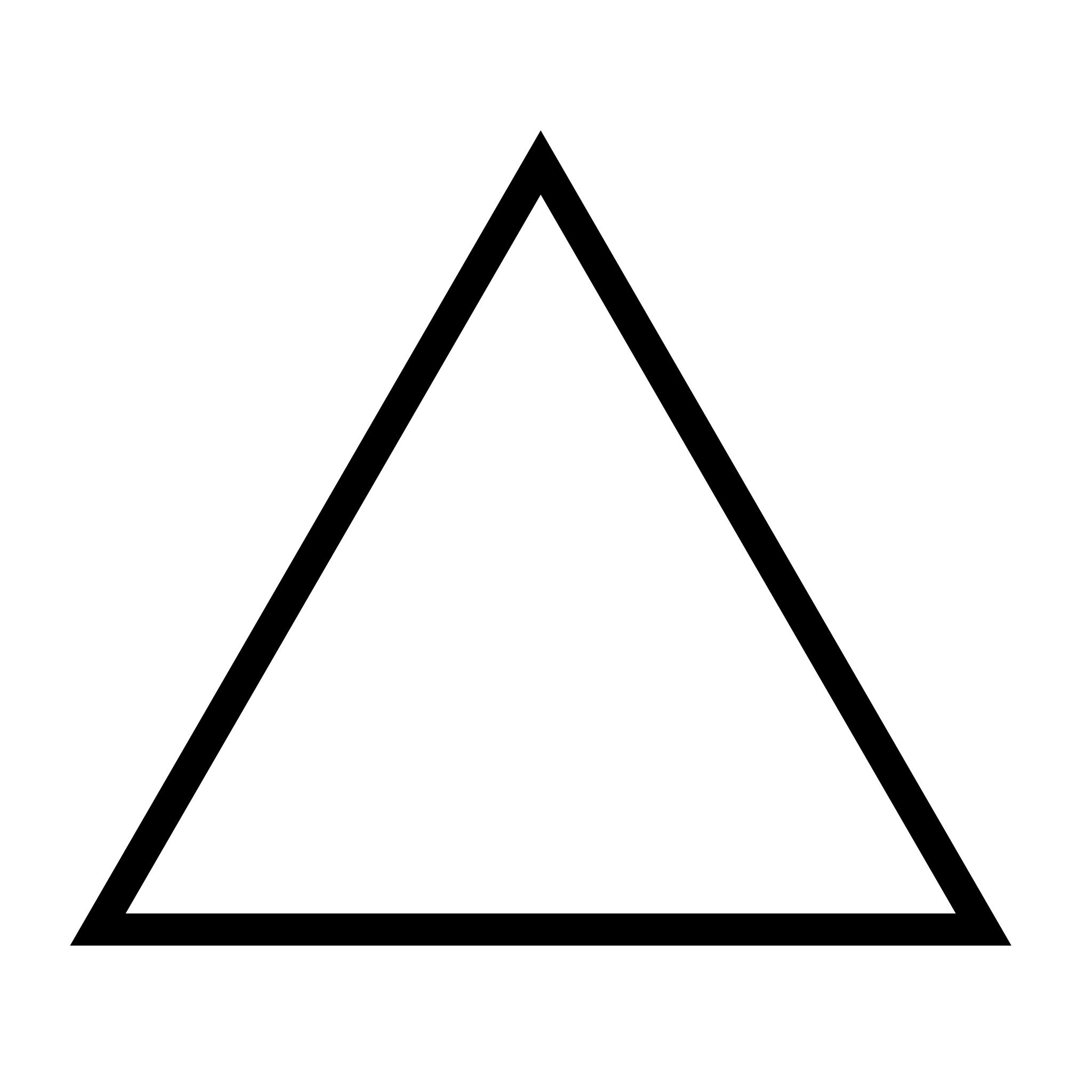 Треугольник форма